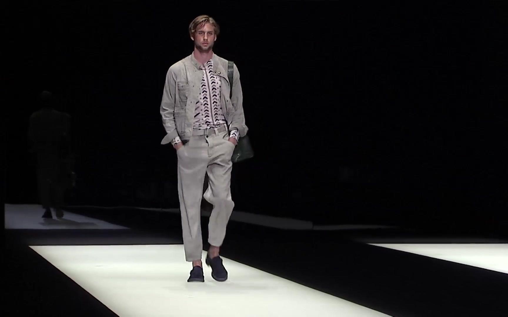 [图]【乔治·阿玛尼 2018年春夏男士时装秀】Giorgio Armani Spring Summer 2018 Mens Fashion Show