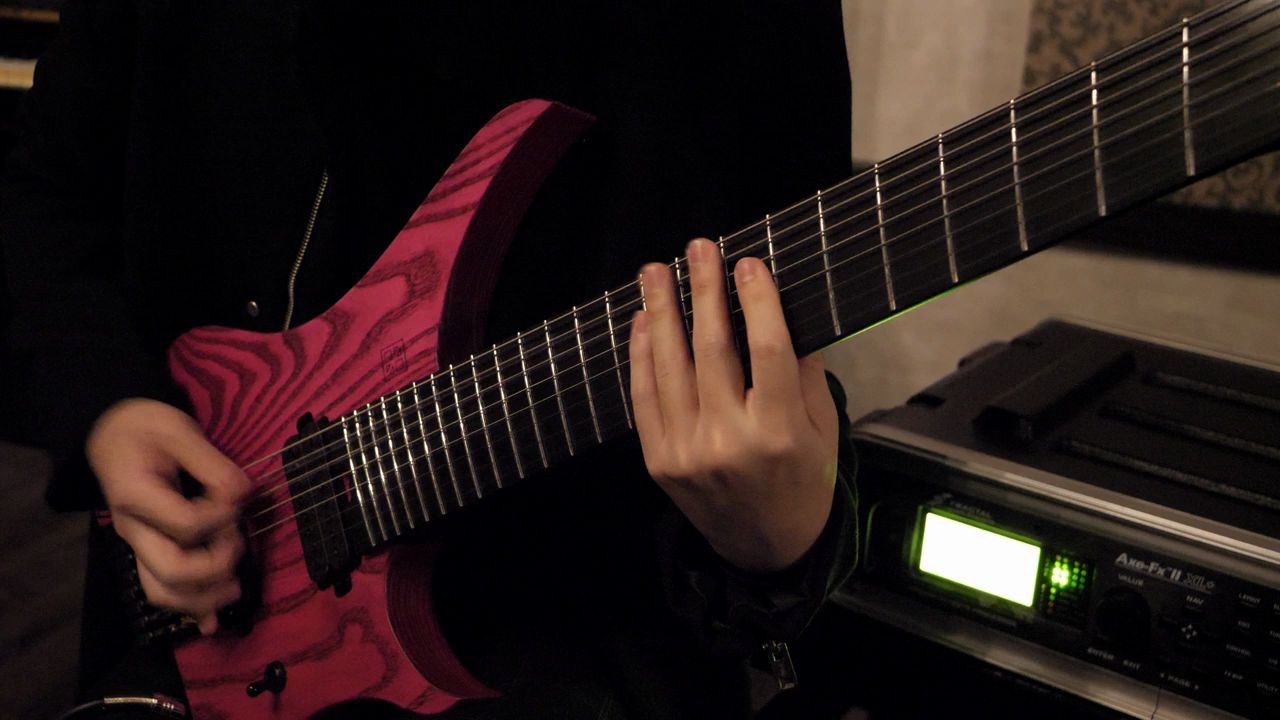 【吉他演示】日本 thall 系金属核死核  delusionist - white night