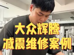 Video herunterladen: 大众辉腾减震换新的2万一条！还是修一修再用三五年吧！#空气悬挂 #空气减震维修#大众