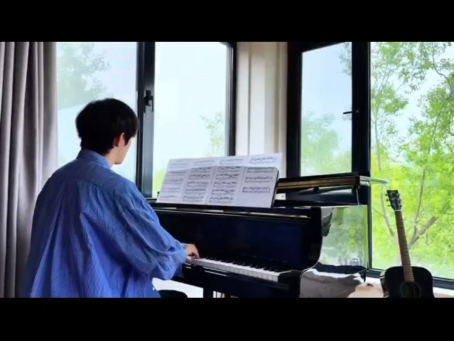 [自存]曹恩齐直播与520钢琴合集,央音钢琴系帅宝钢琴演奏纯享版