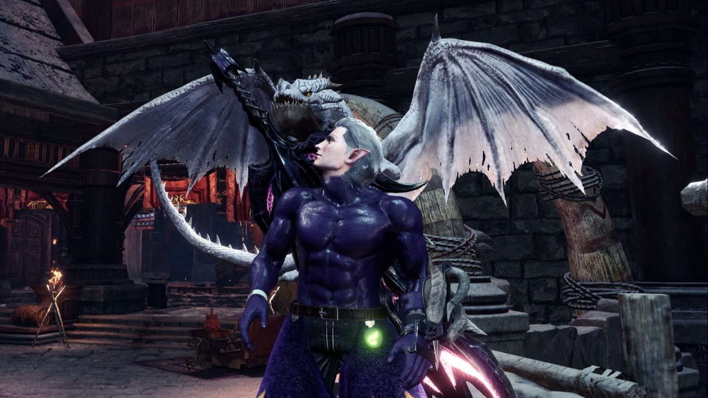 【怪物猎人:世界】4大剑黑龙银趴