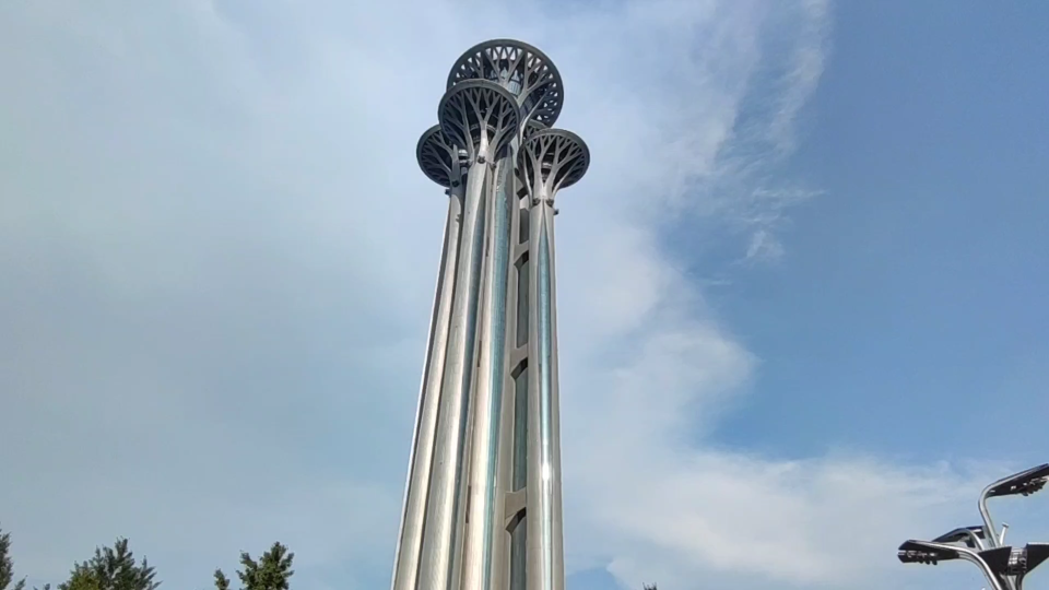 奥林匹克公园 奥林匹克塔 都说靠它钉住龙脉的_哔哩哔哩_bilibili
