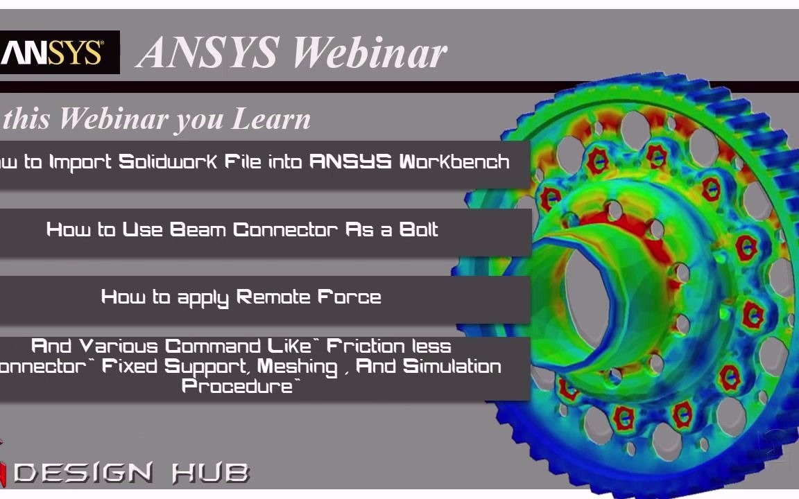 用梁(beam)代替螺栓(bolts)连接Ansys workbench哔哩哔哩bilibili