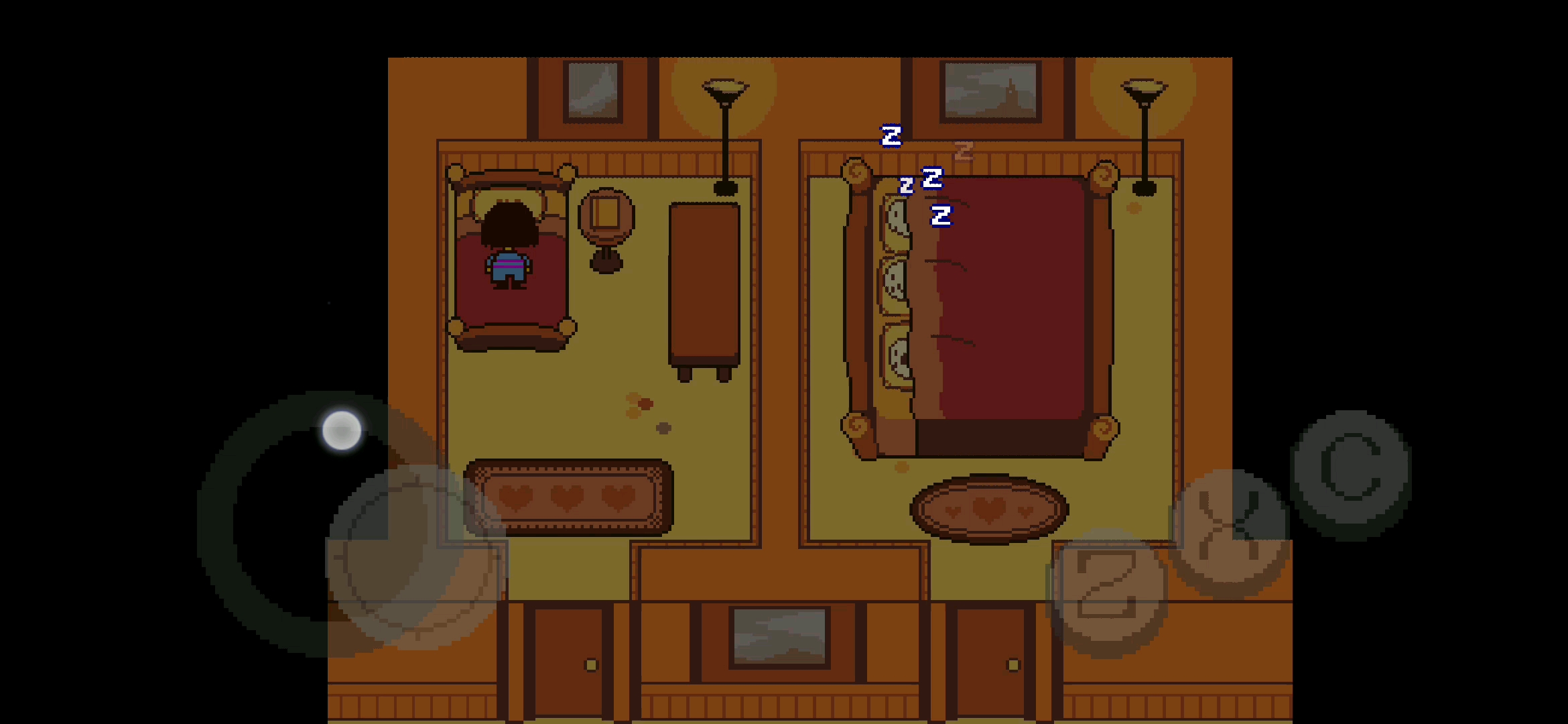 [undertale手机版]雪镇)与papyrus的战斗