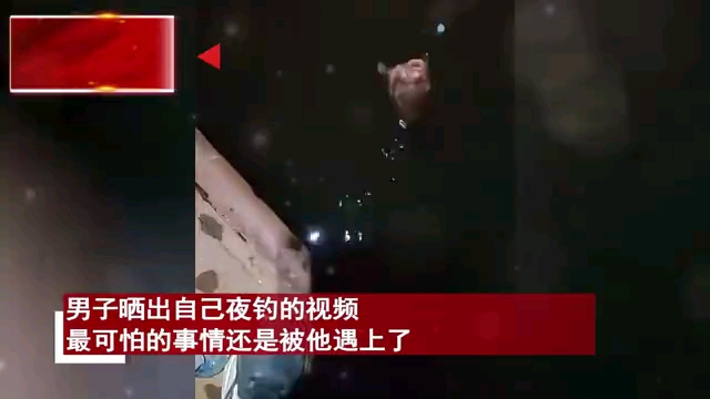 男子夜钓竟然上来一条死鱼,一看正口猛骂脏话吓收杆:命最重要哔哩哔哩bilibili