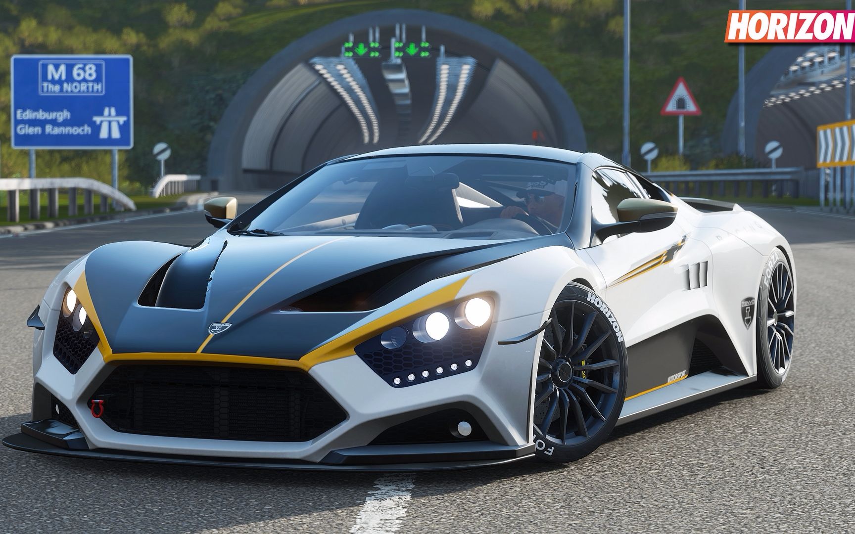 地平线4zenvost1试驾60fps