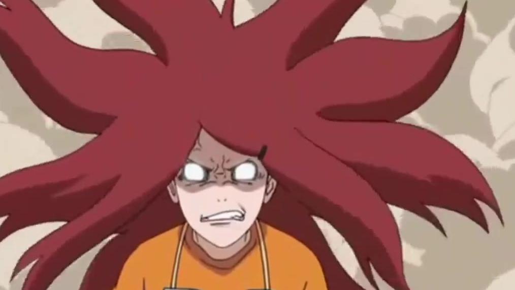 火影忍者:鸣人妈妈发怒,生气后变这样,鸣人都被吓到了