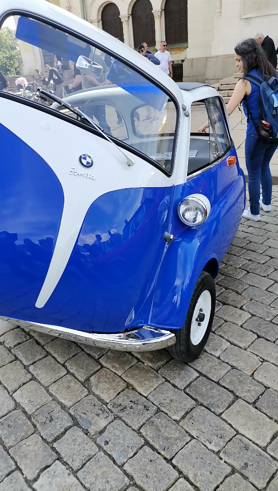 2021保加利亚古董车展——宝马三轮车