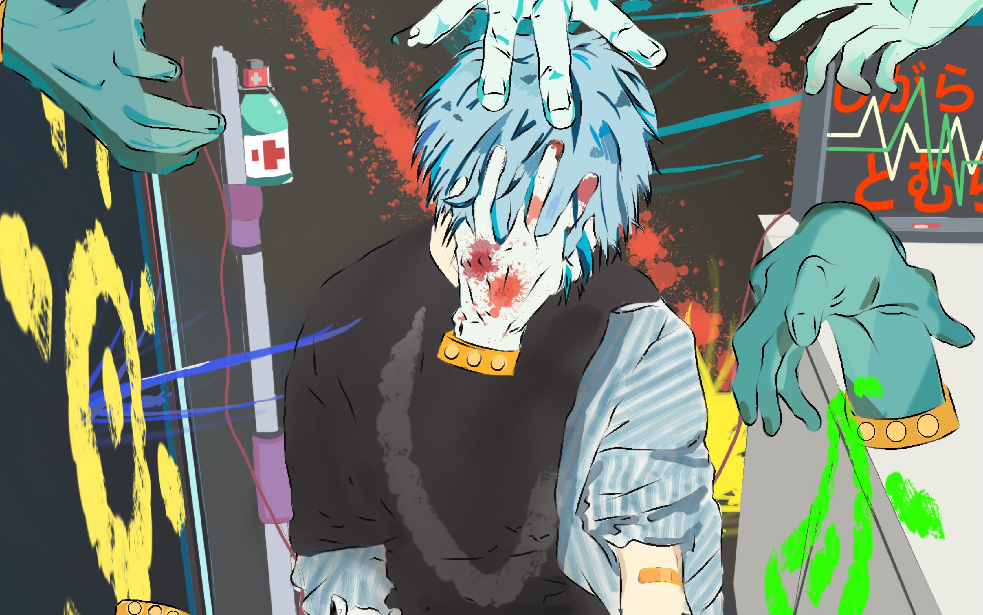 【我的英雄学院】 死柄木吊 教程