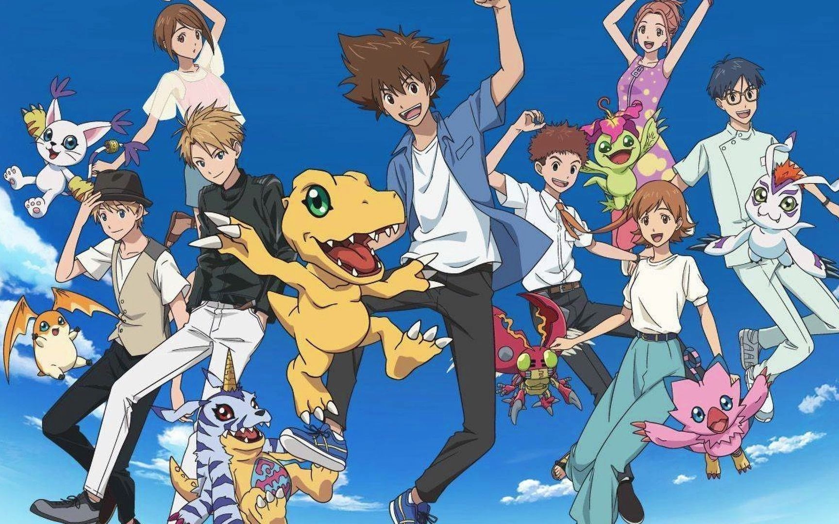 八位一体! 数码宝贝>最好看的进化合集