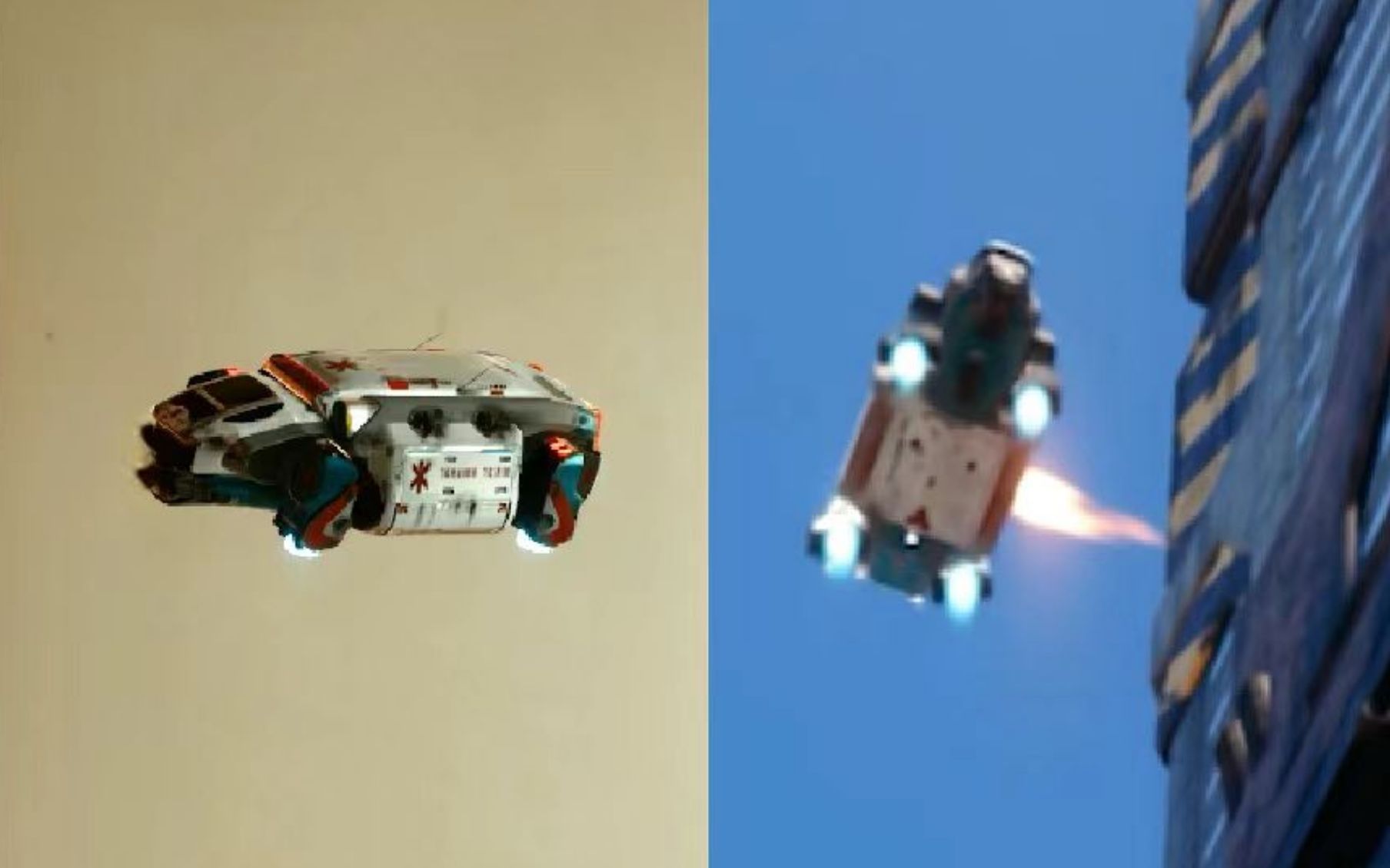 赛博朋克2077 浮空车模型与真实的创伤小组一样可爱