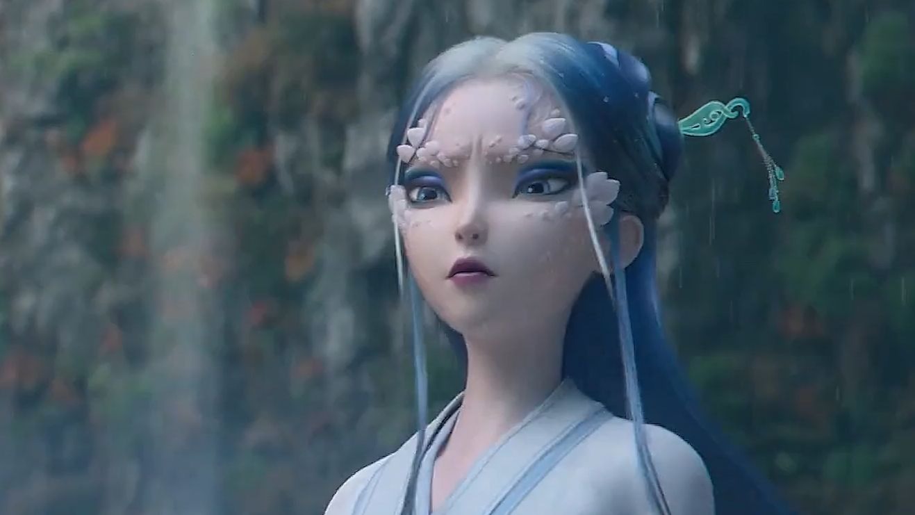 修炼千年的白蛇,为了一个人类,竟然水漫金山寺 #动画电影 #影视解说