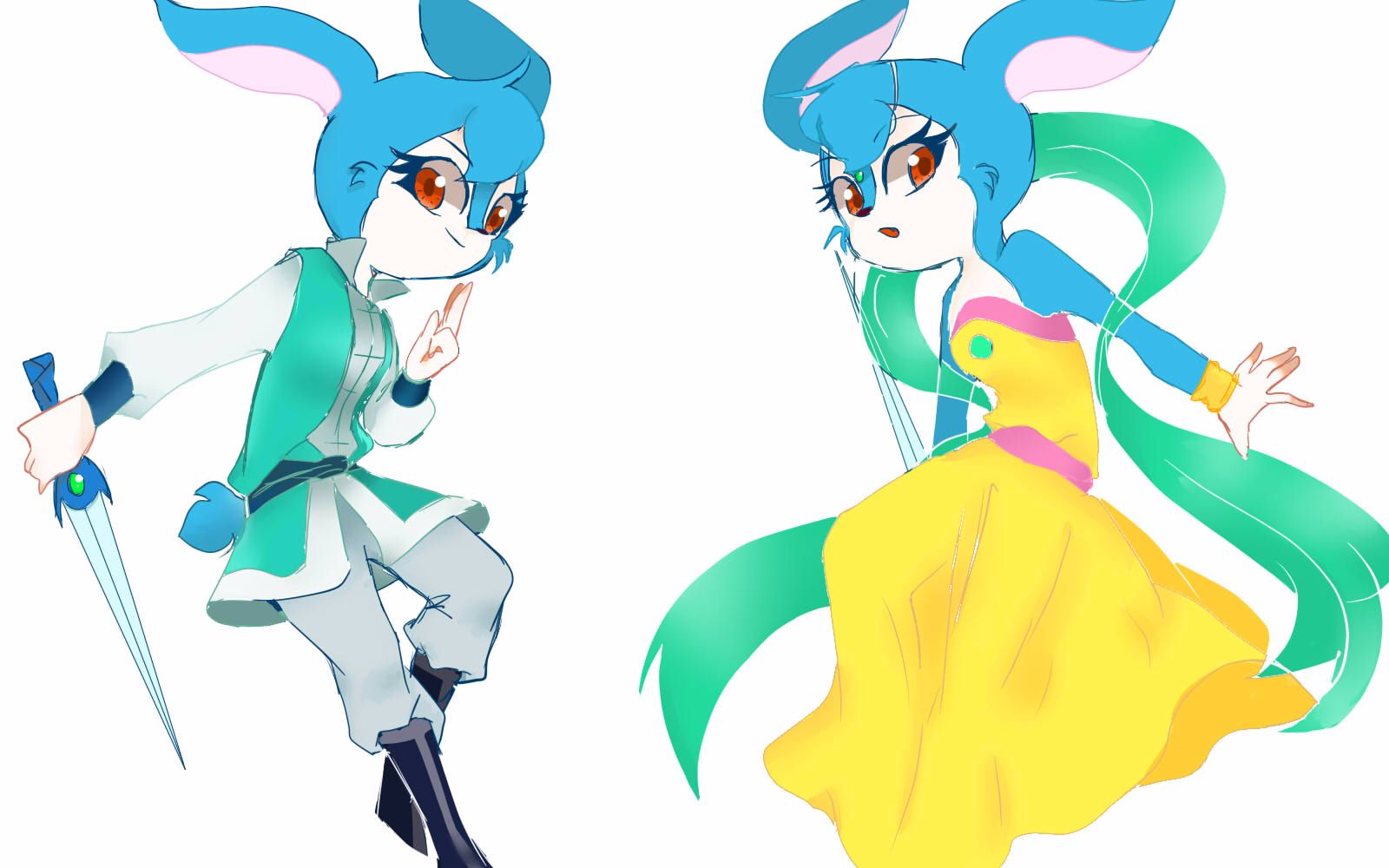 [虹猫蓝兔手书]life