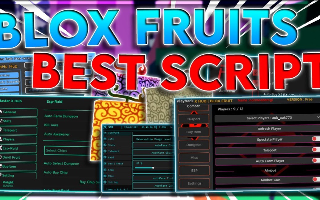 [图]roblox bloxfruit 大神专用script