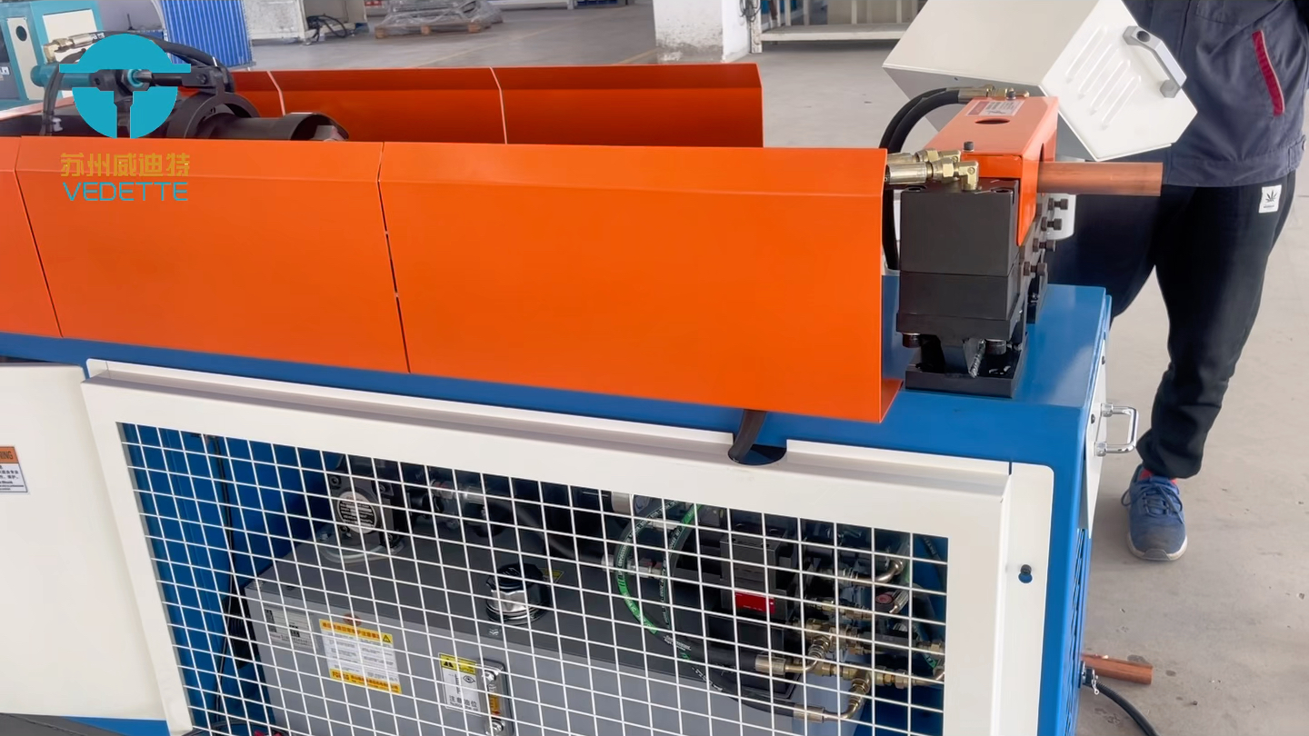 空调两器铜管拔孔翻孔加工设备 #设备生产厂家