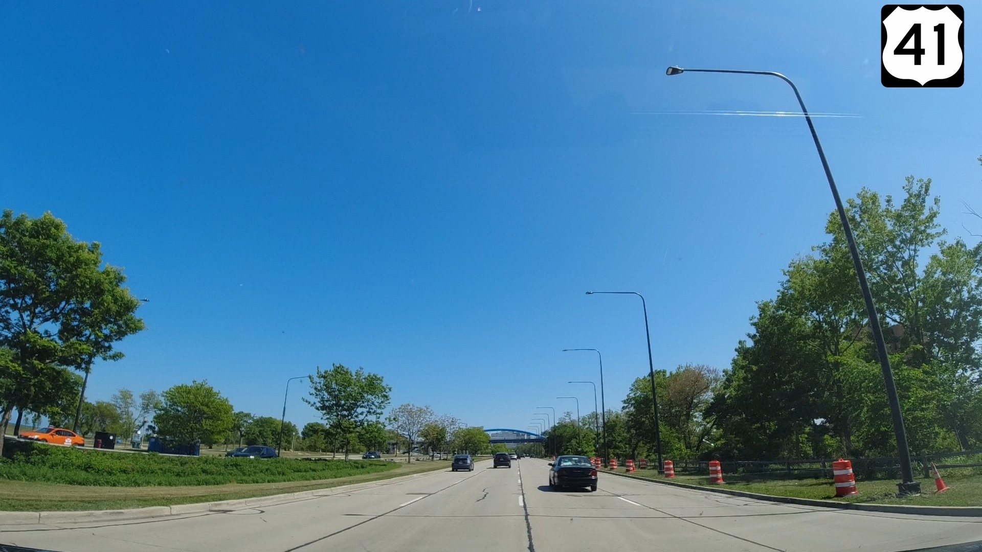 美国高速pov 伊利诺伊州芝加哥市 55号州际高速 41号美国国道