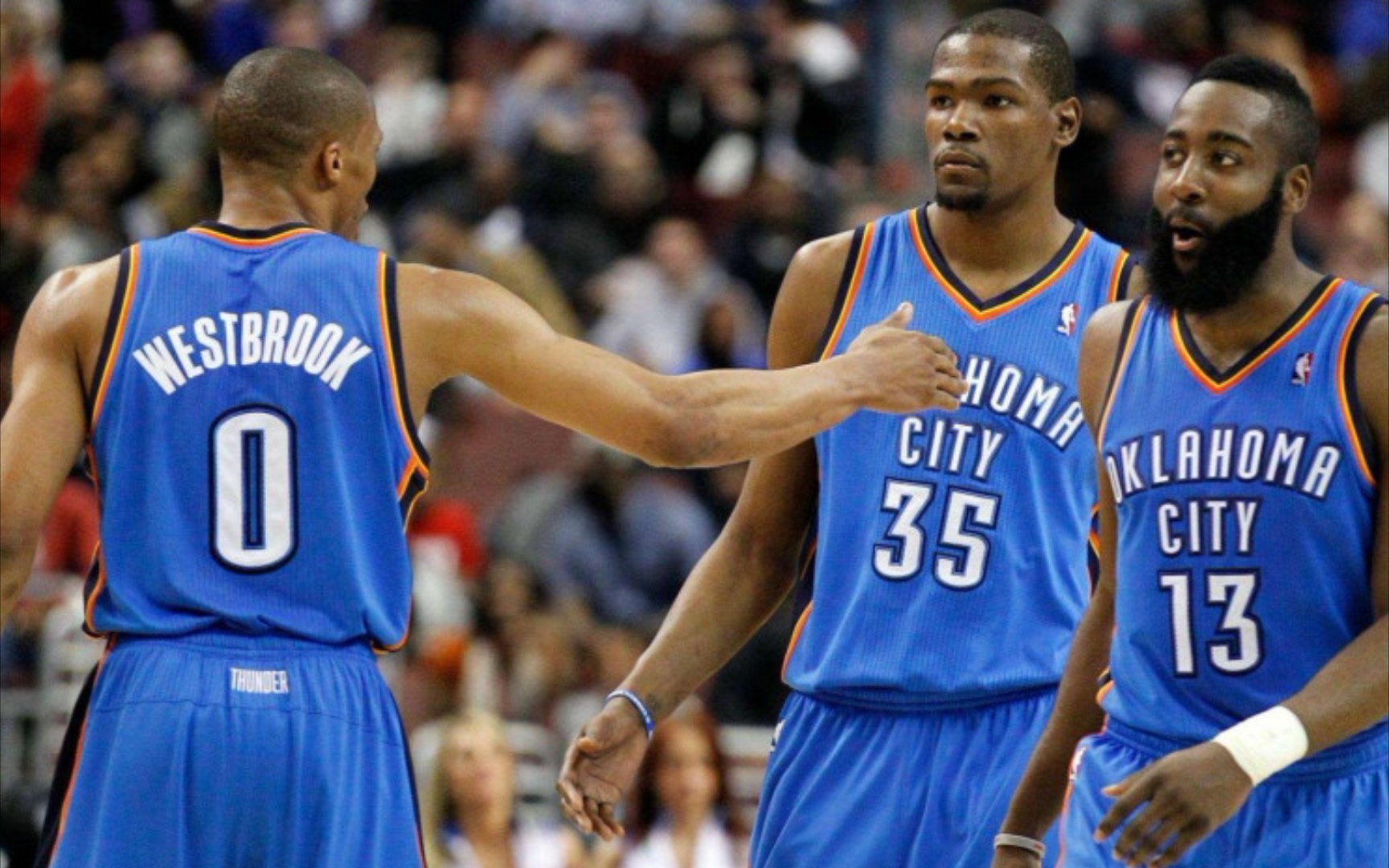 nba2k20手机版雷霆三少再聚首我们已不再年轻但仍有赤子之心