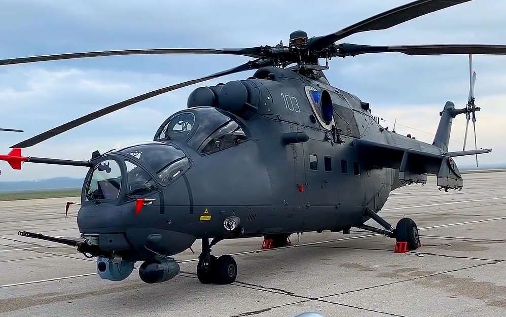 【巴涅蒂察空军基地】塞尔维亚空军 —米-35m武装直升机(2019/12/7)