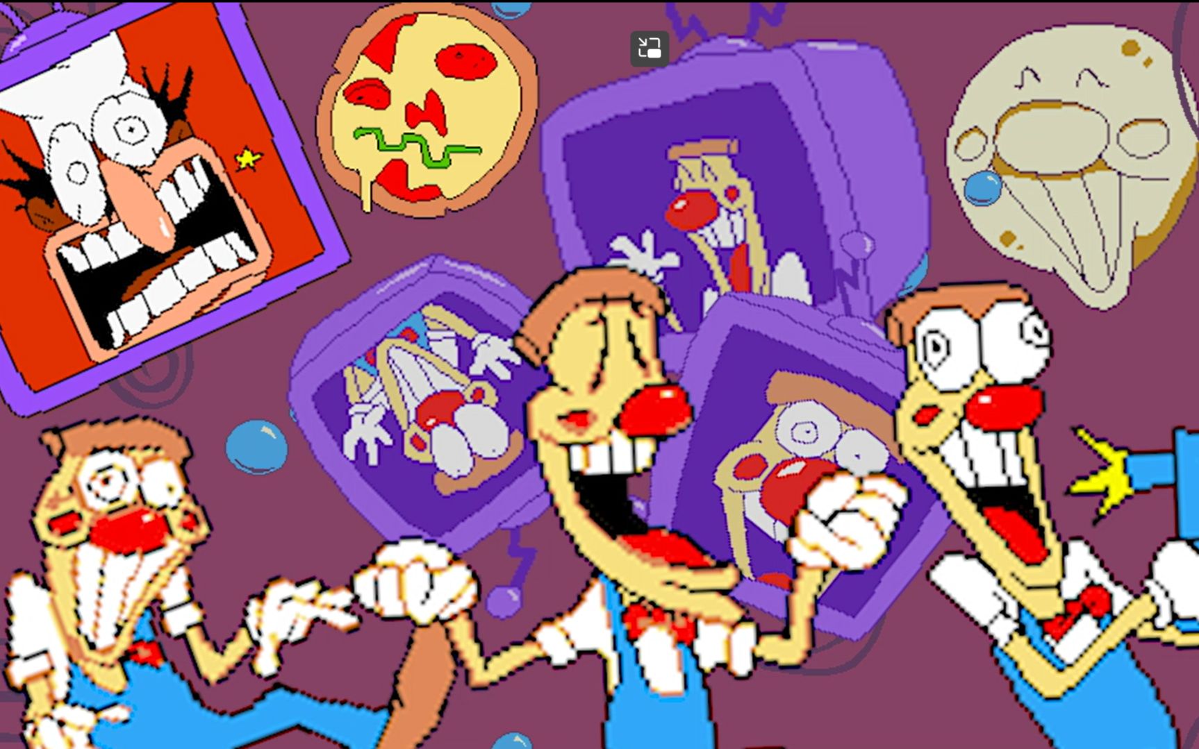 pizza tower-无伤最终boss(pizzaface&pizzahead)!