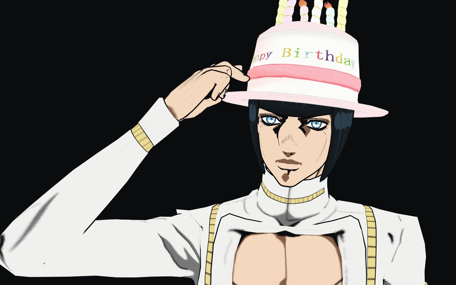 活动  【jojo的奇妙mmd】9.27布加拉提生贺◆24k magic