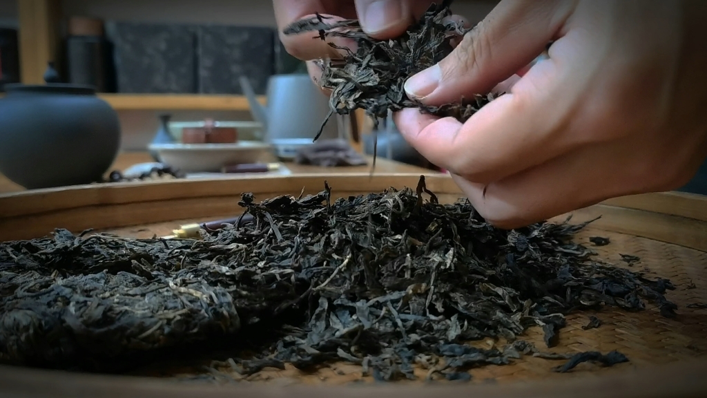 普洱茶 #如何撬茶饼 #茶饼 #喝茶