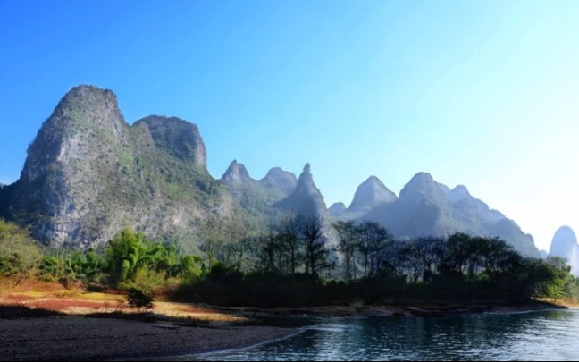 桂林山水甲天下,风光无限美