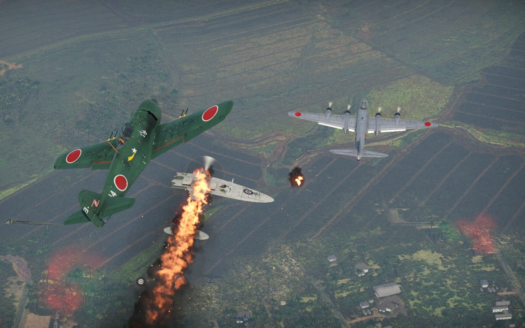 战争雷霆紫电改击杀集锦WARTHUNDER