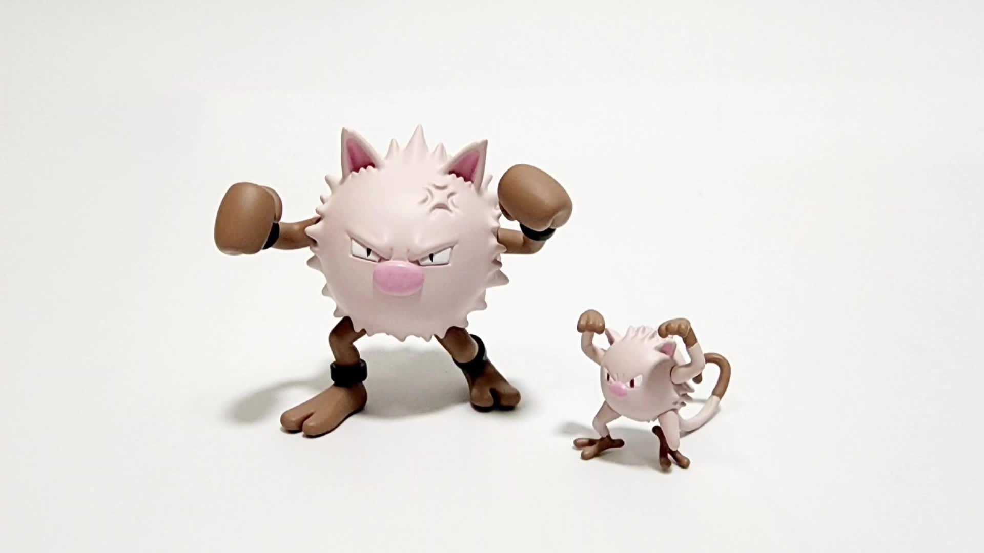 宝可梦比例世界全图鉴-火暴猴组(56-57)_哔哩哔哩_bilibili