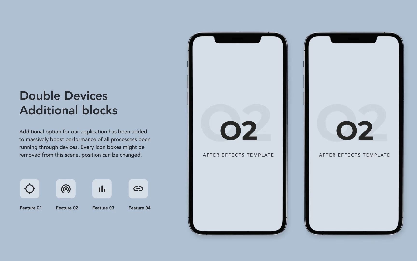 ae模板|3d场景手机界面应用程序功能演示动画样机演绎