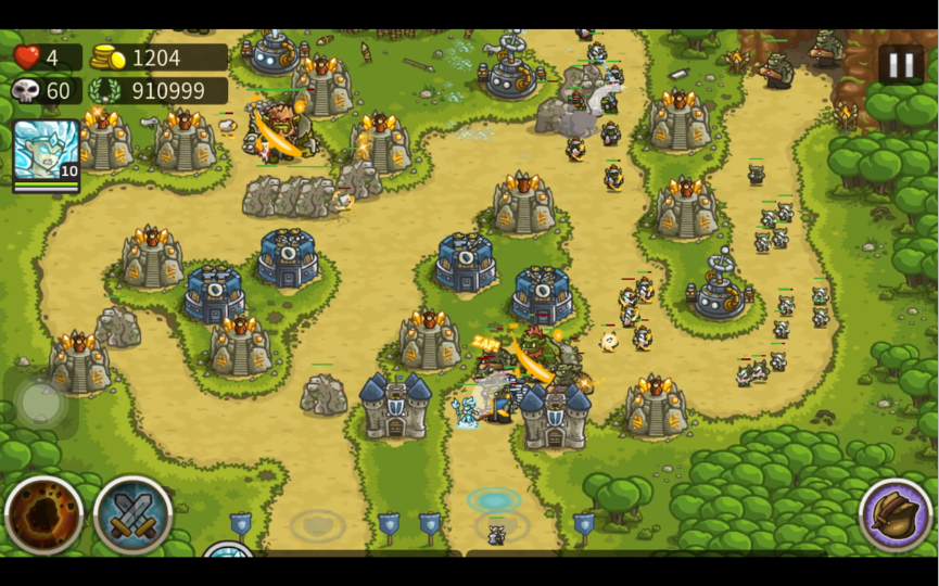 经典永不过时!王国保卫战1 无尽模式62波(无道具)_哔哩哔哩bilibili