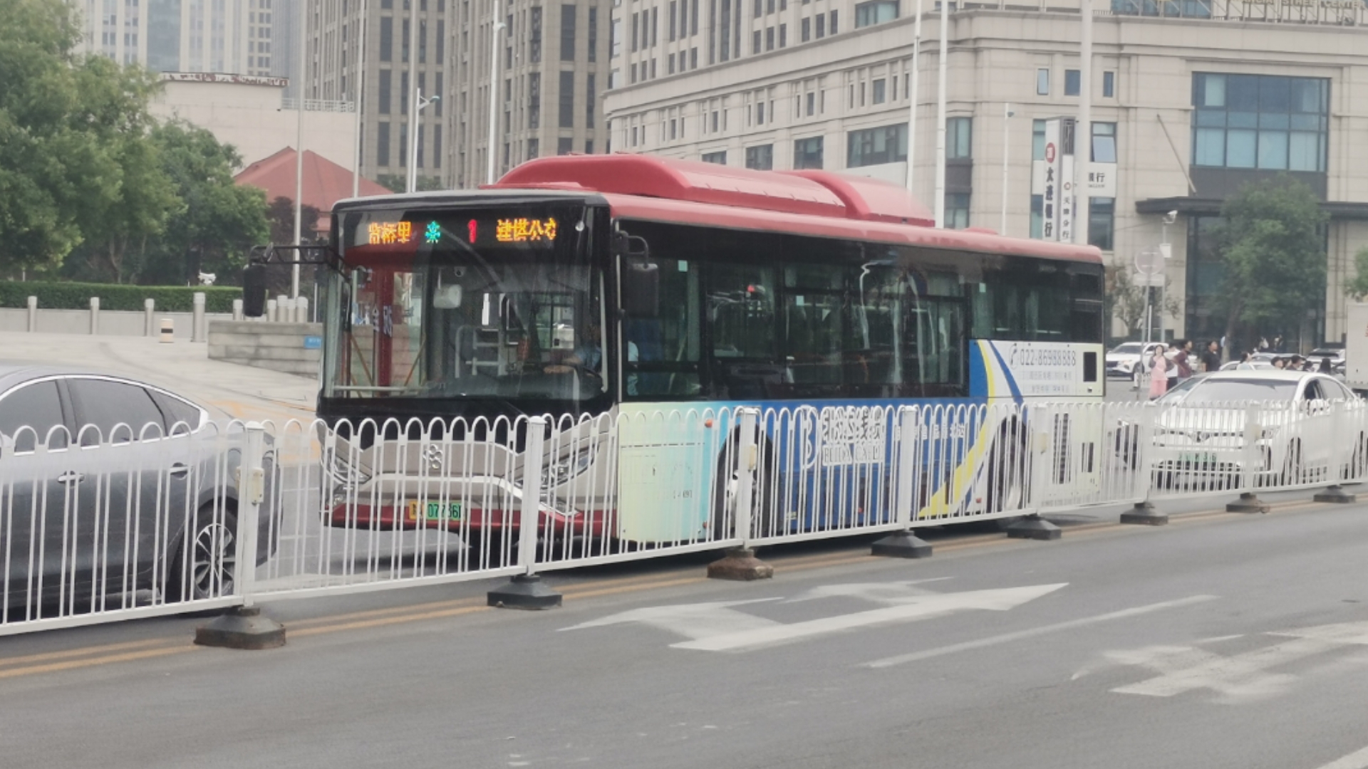 【天津公交1路】pov·览桥里→津塔公交站