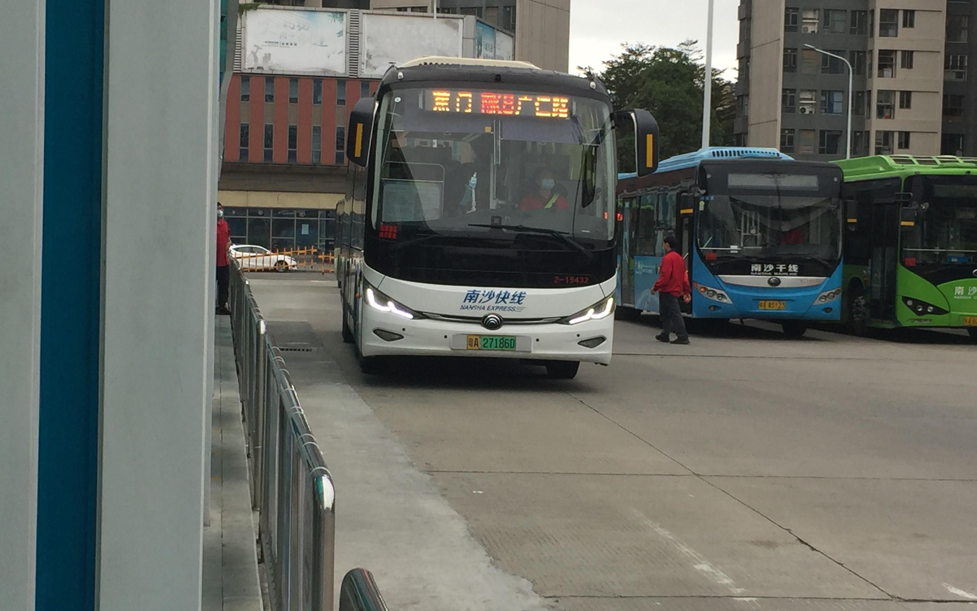【广州公交pov110】南沙k8路 蕉门公交总站——广仁路总站