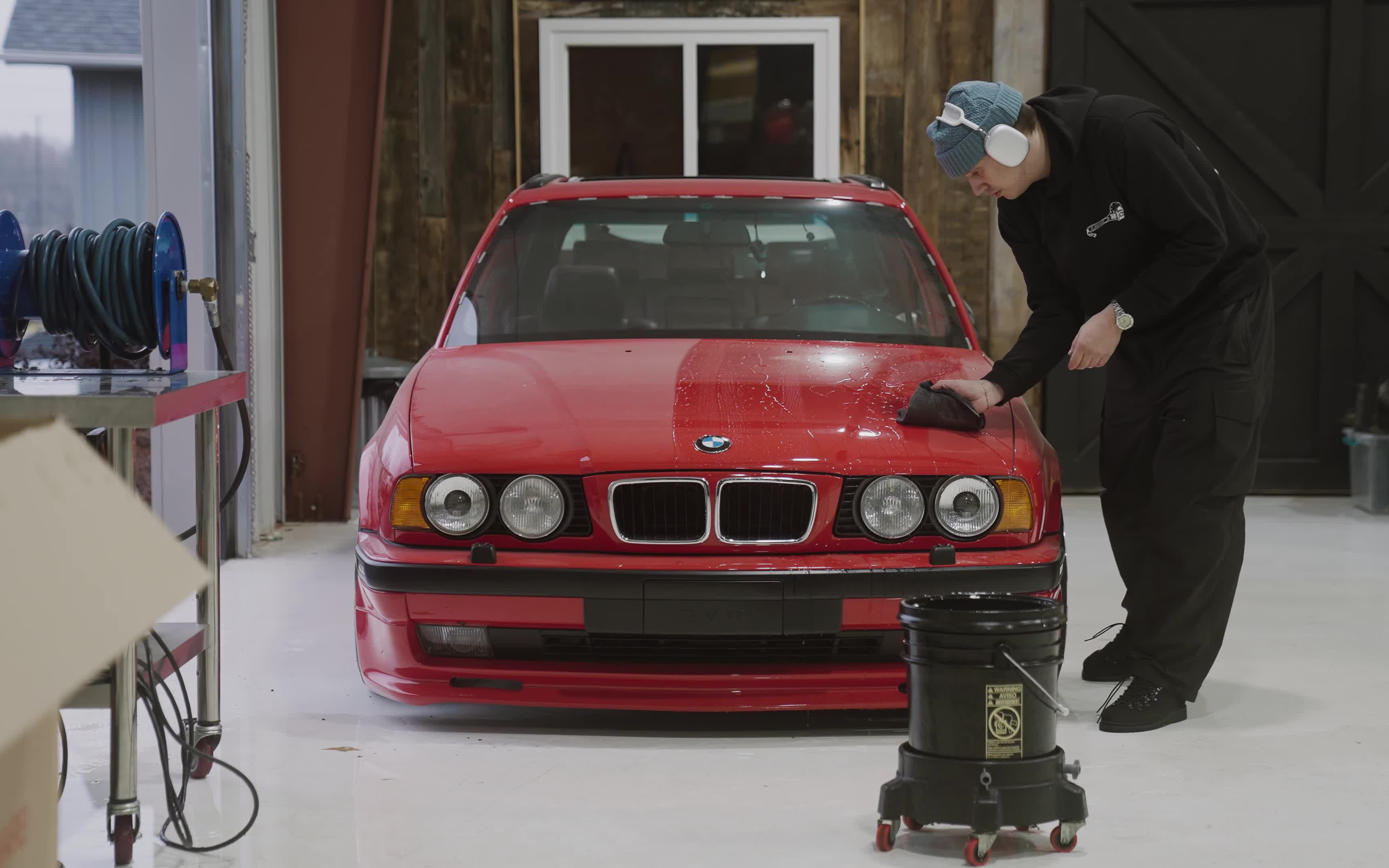 撸车小子#宝马e34系列 第十五集 半年的等待,组合体完成【流光溢彩】