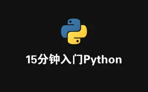 Descargar video: Python零基础无废话速通