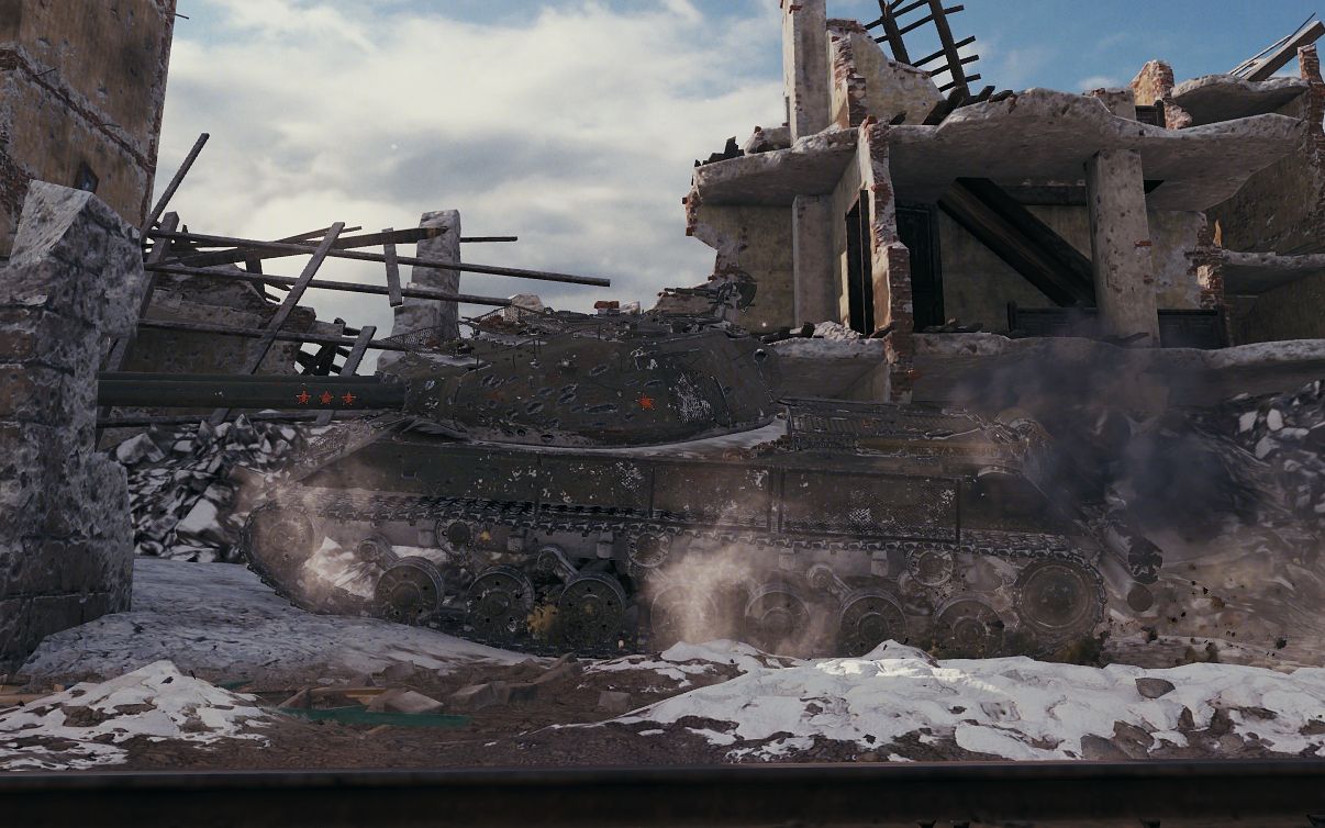 投稿 703工程ii型 10级房打憨憨 5389伤害1600装甲抵消