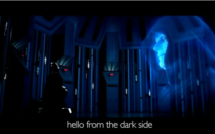 [图]【恶搞】星球大战版 Adele - Hello (from the dark side) [parody]