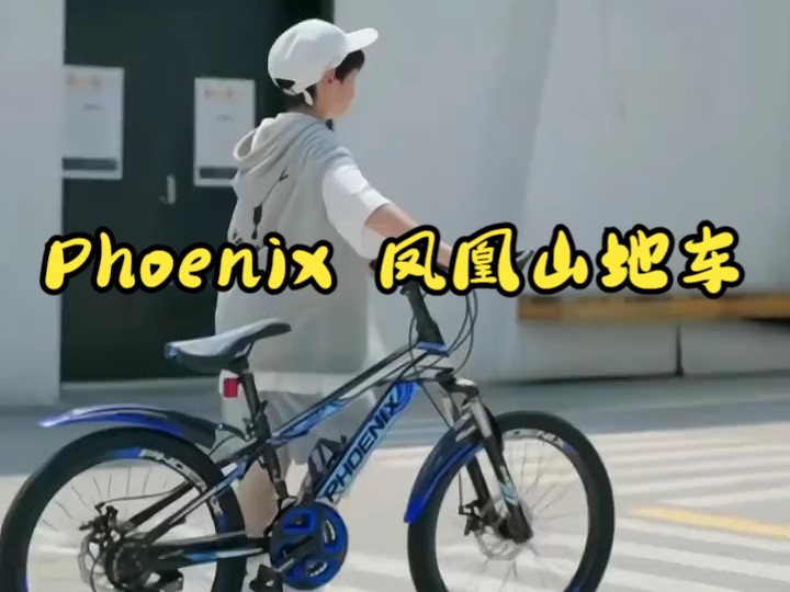 [图]Phoenix 凤凰山地车青少年学生自行车儿童减震越野山地自行车！