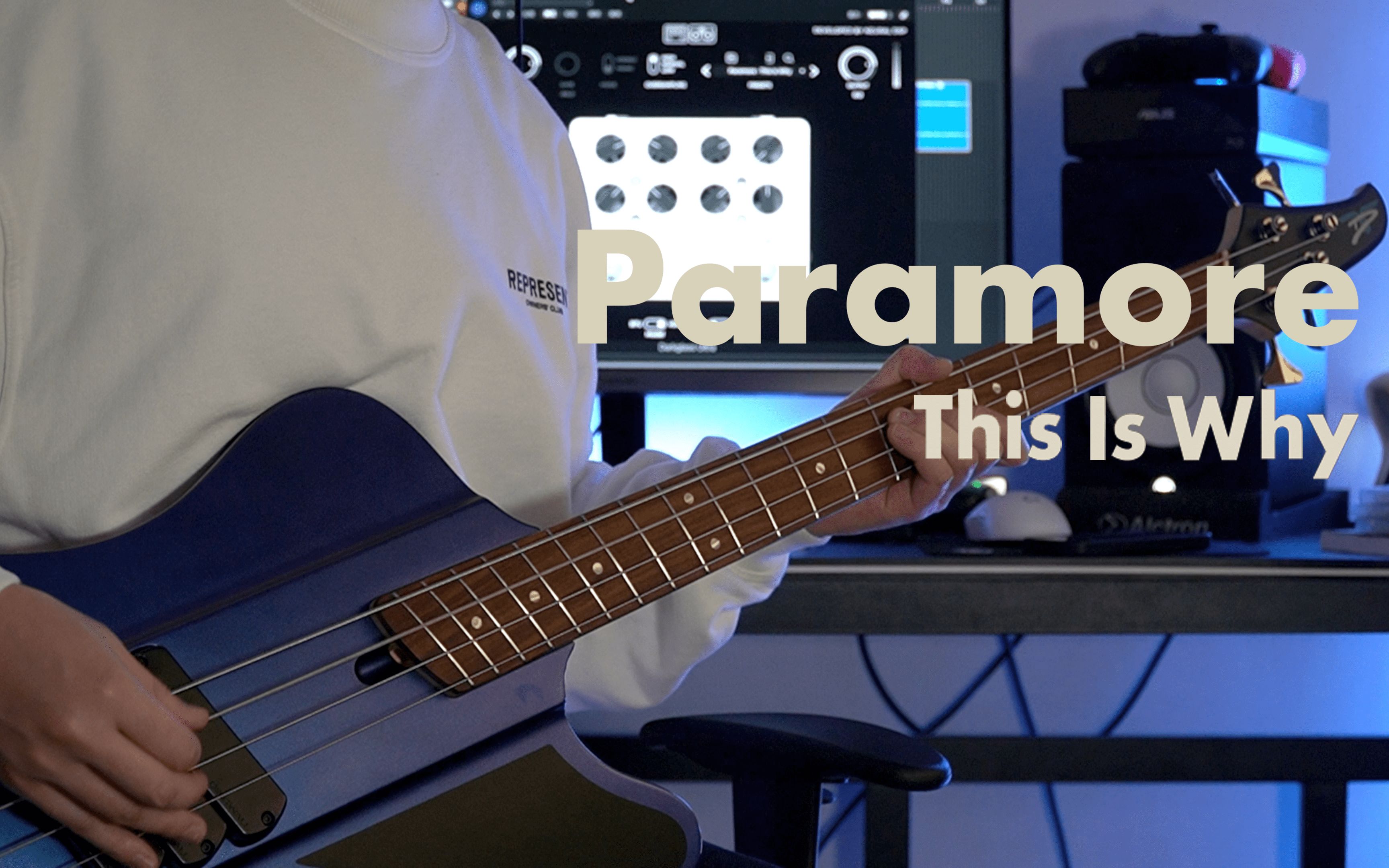 [图]「贝斯」Paramore-This Is Why Bass Cover