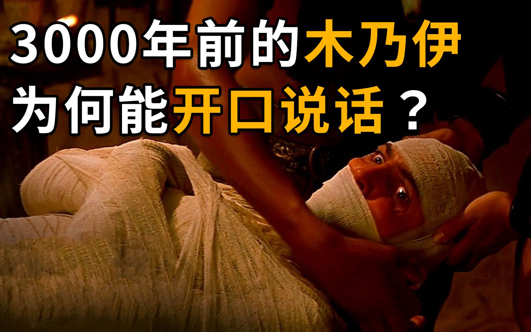 木乃伊是如何制作的?为何3000年前的木乃伊还能开口说话?哔哩哔哩bilibili