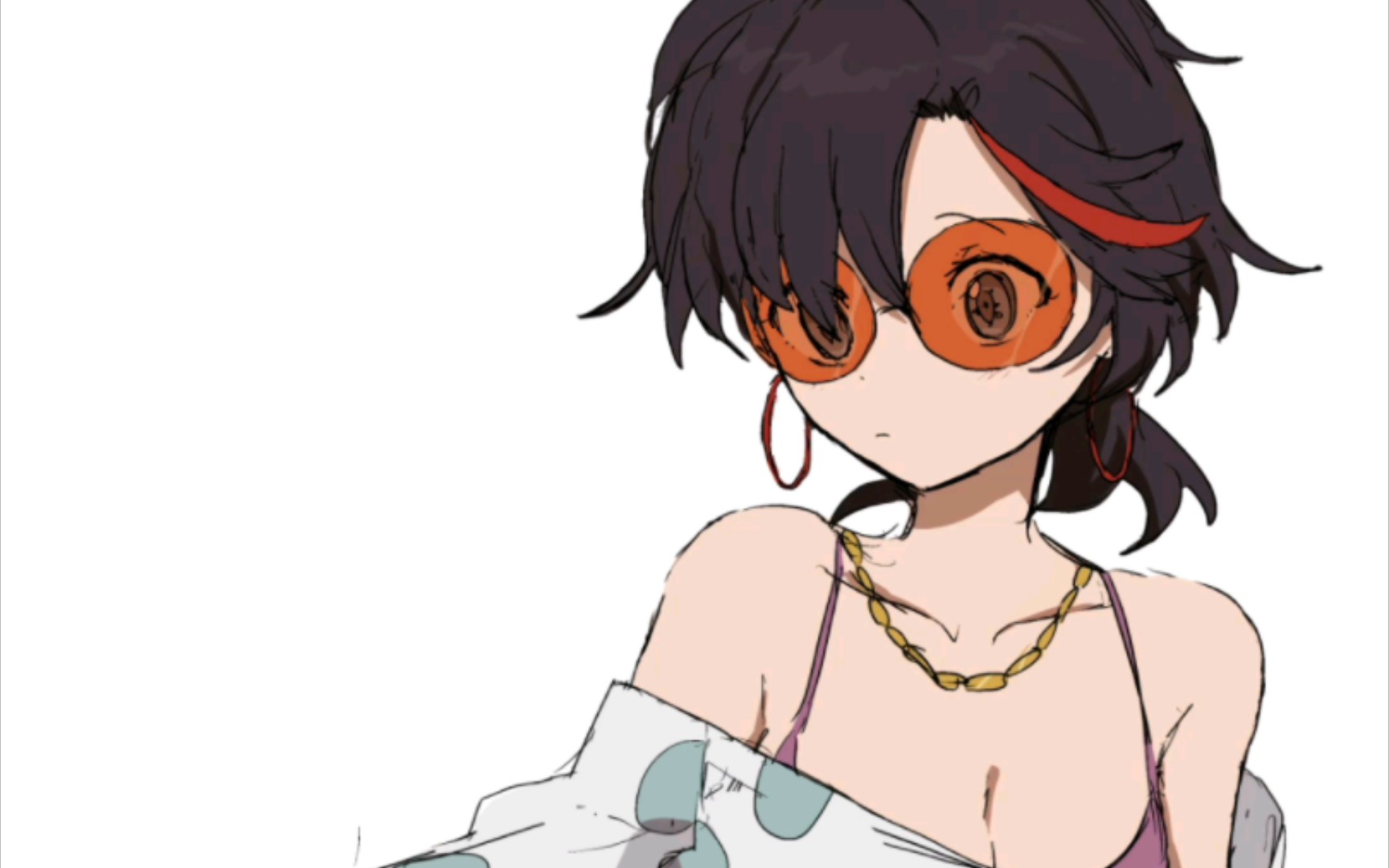 缠流子穿什么都好看