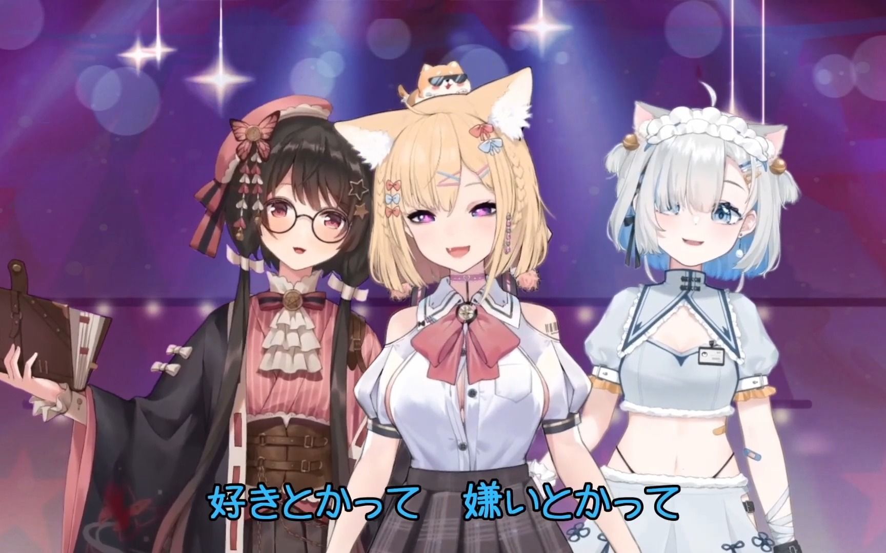 【伊深imi/雪绘yukie/悠亚yua】vr三周年特别节目《愛言葉Ⅲ》