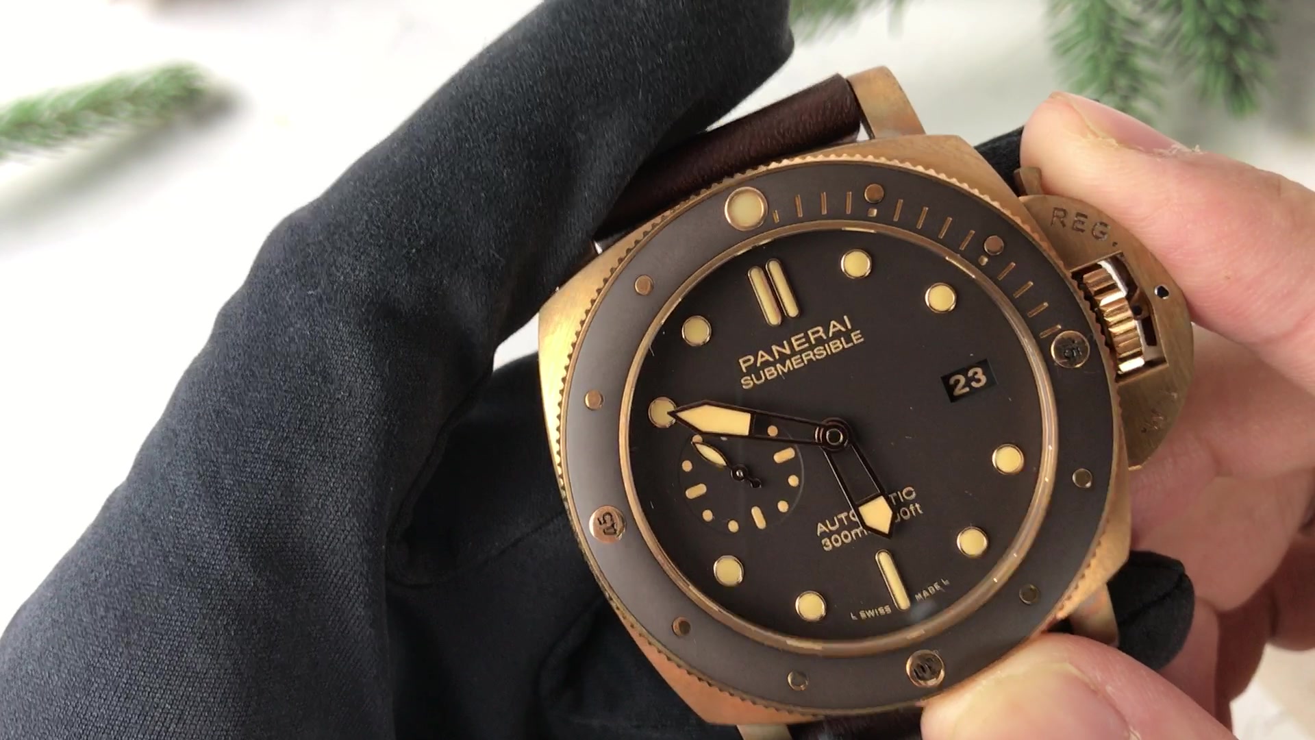 花3000掏来的沛纳海968开箱实拍,广州沛纳海做工真的可以