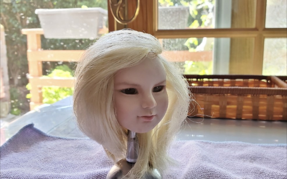 [图]#Golden hair doll #Clay doll #Handmade dolls #Dolls