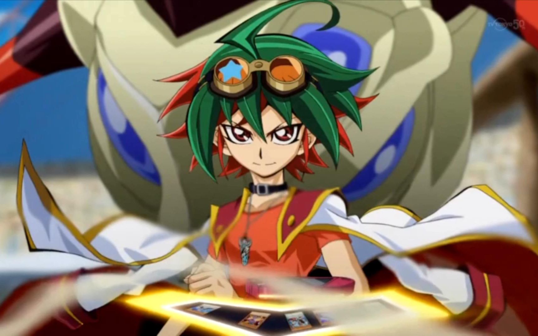 榊游矢首次灵摆召唤