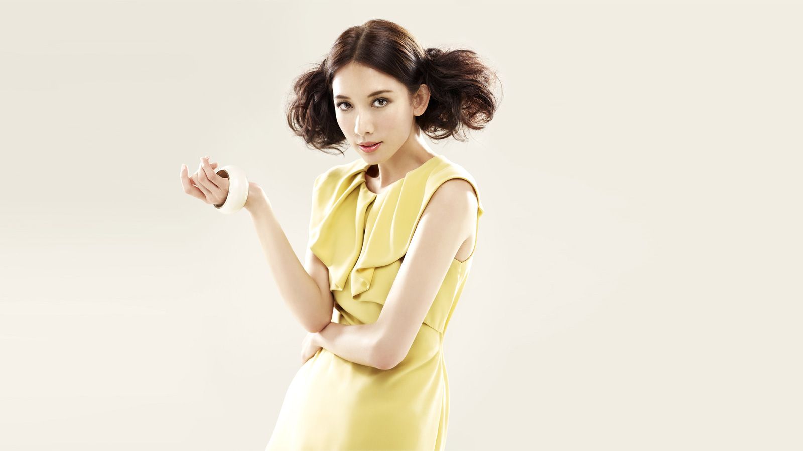 林志玲米兰看时装展-菲拉格慕