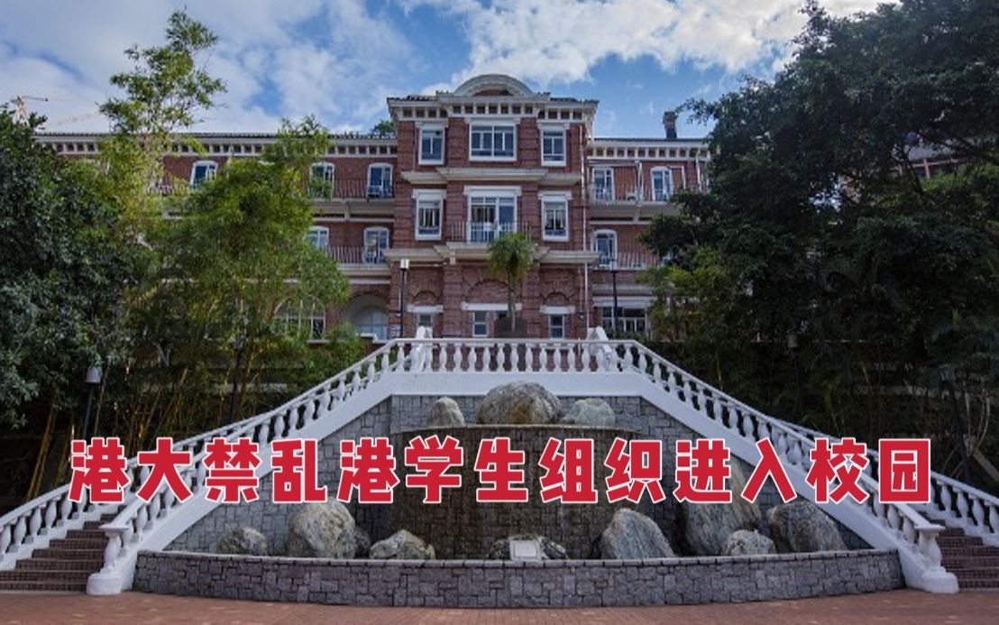 香港大学:所有参与“悼念刺警案凶徒议案”的学生 禁止进入校园哔哩哔哩bilibili