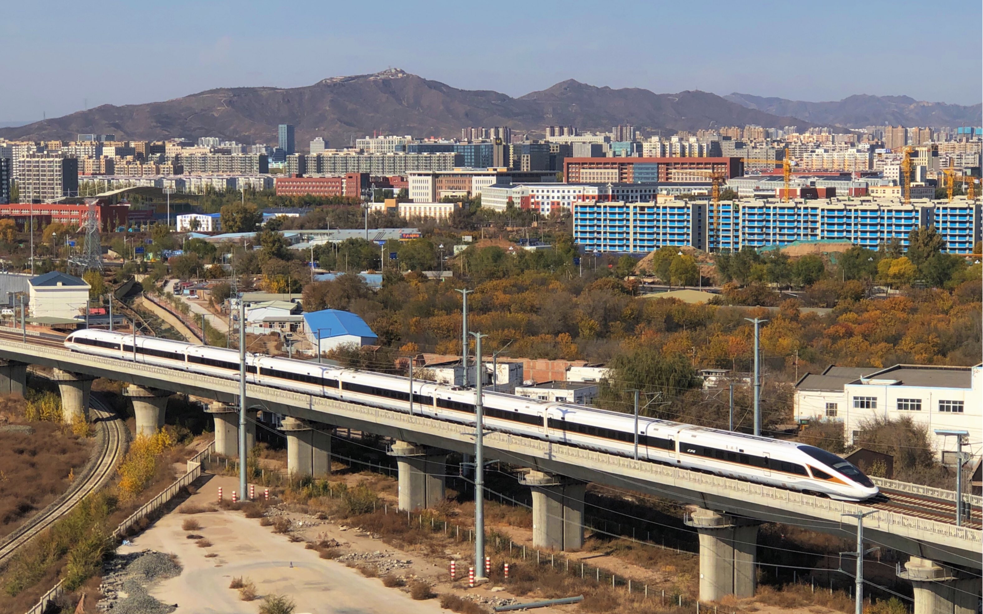 g9930 张家口—清河 cr400bf-c智能动车组