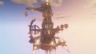 【Minecraft/建筑展示】悬于天际的星辰观察塔