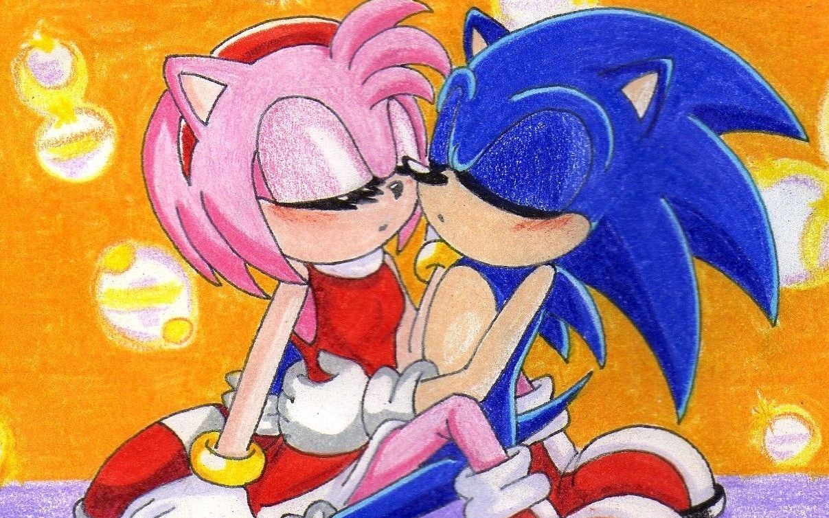 sonic and amy图片