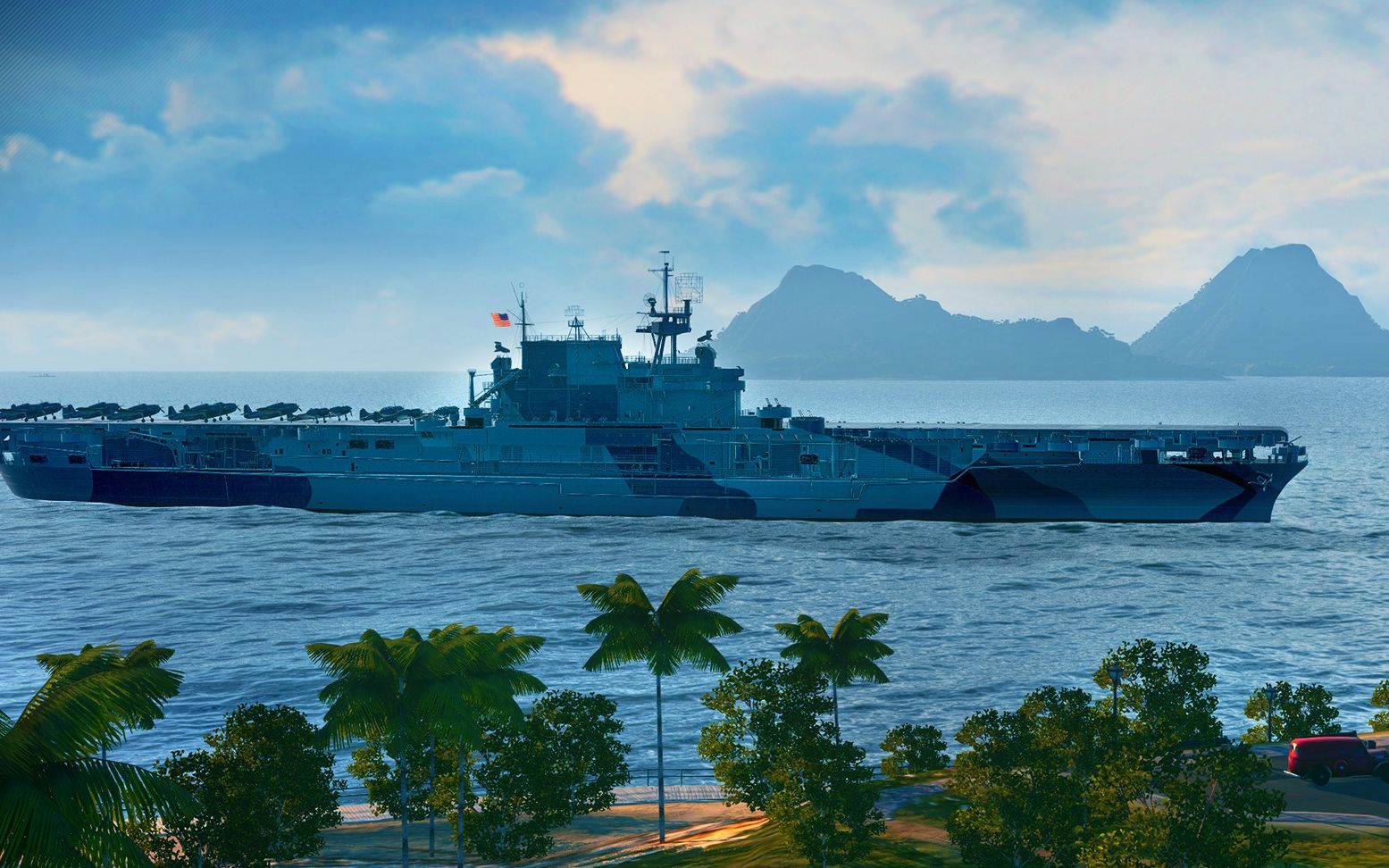 【战舰世界欧战天空】第594期 8级美航列克星敦